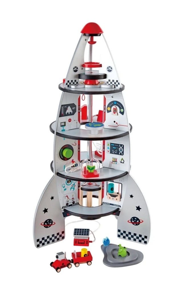 Four-Stage Rocket Ship Hape